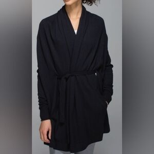 lululemon athletica Black Cardigan Sweater